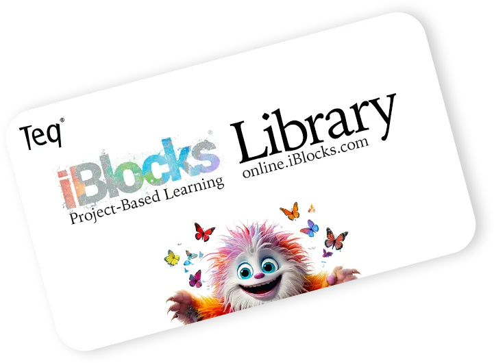 The Library Card project-based learning iBlock License