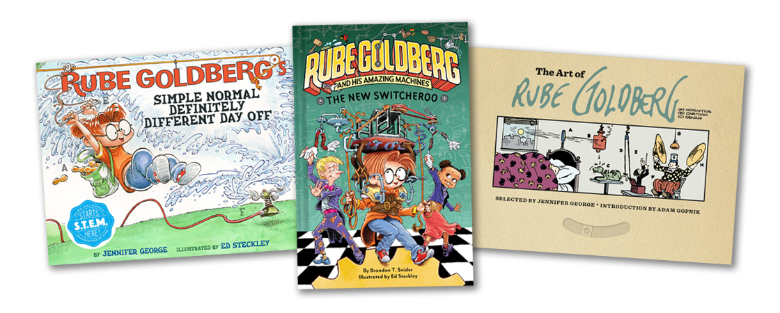 Get your official Rube Goldberg stuff here!